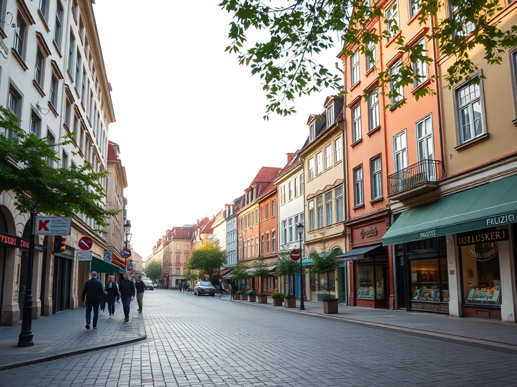 Mapa Siedlec z zaznaczonymi trasami dróg i rynkiem miejskim, symbolizująca inwestycje i inicjatywy