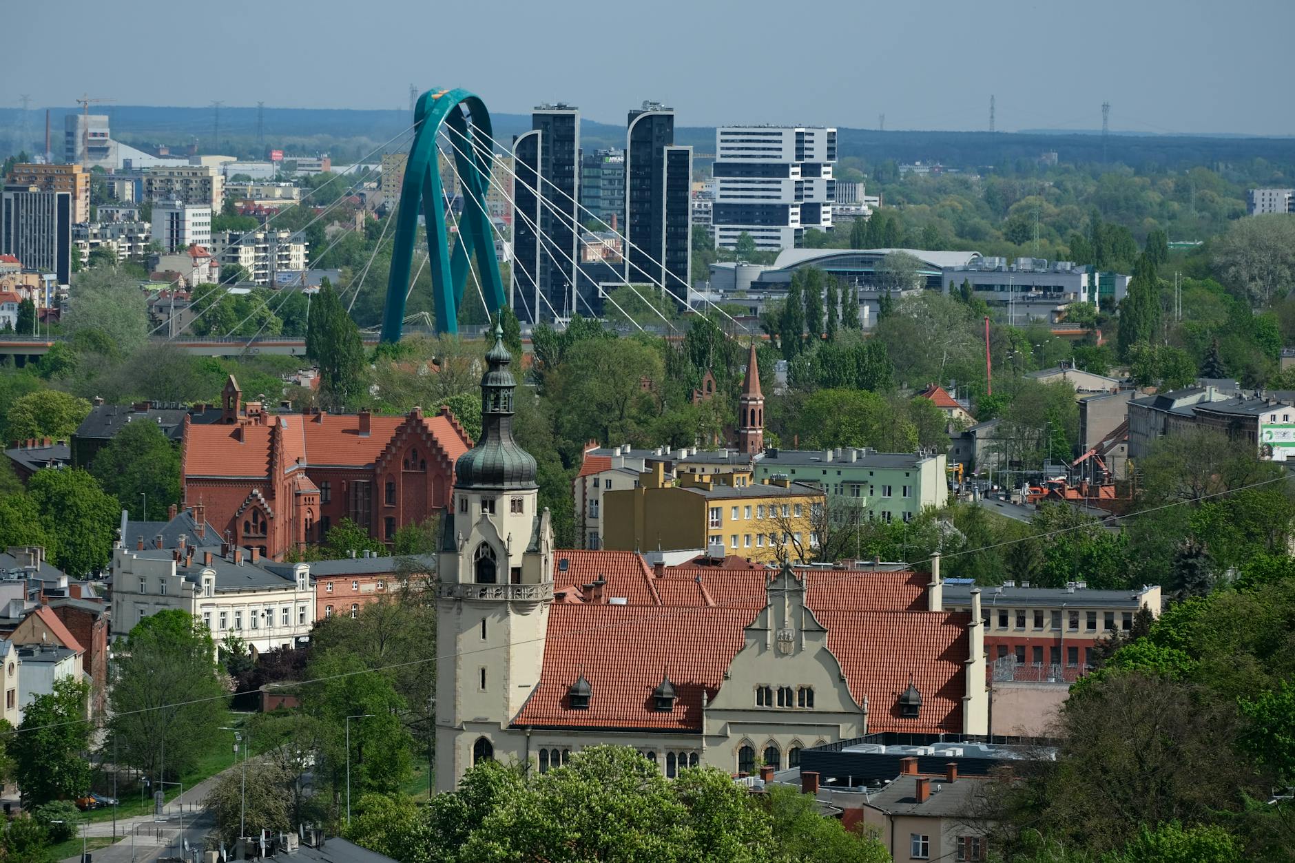 Mapa infrastruktury i usług w Siedlcach, z naciskiem na dostępność dla mieszkańców