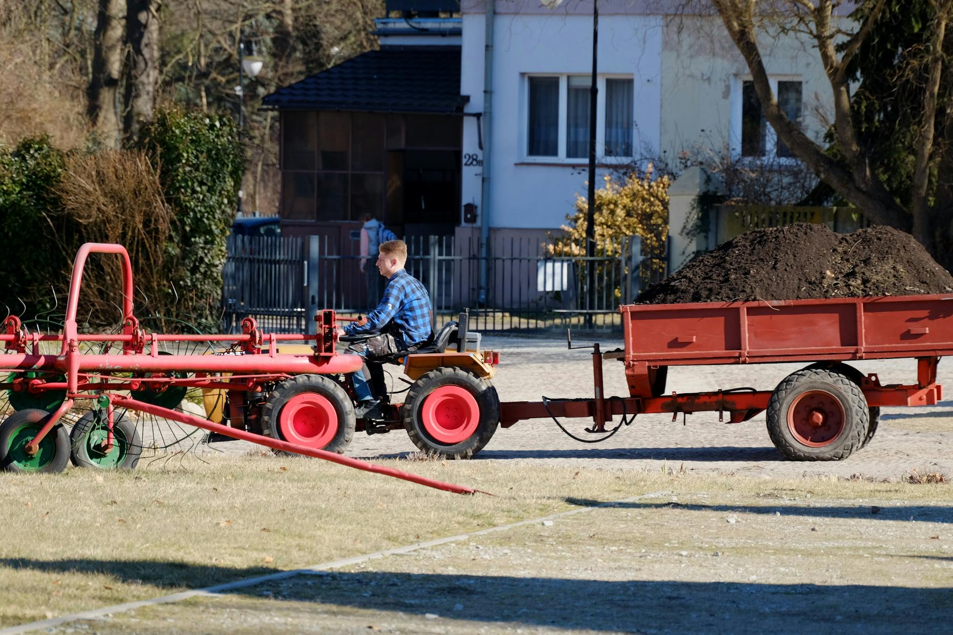 Plakat informujący o wydarzeniach rolniczych i kulturalnych w okolicach Siedlec, podkreślający "Wiosnę na polu i w ogrodzie 2026" oraz Festiwal Muzyki Organowej i Kameralnej w Łukowie.